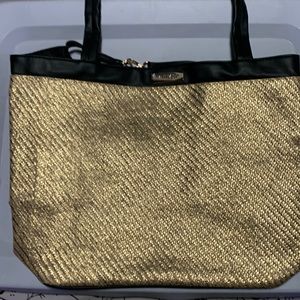 Versace perfume gold bag. B2